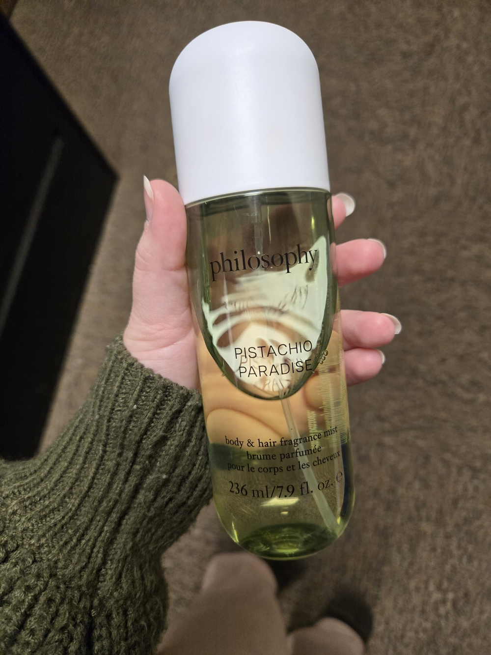 philosophy Pistachio Paradise Body & Hair Fragrance Mist - Green